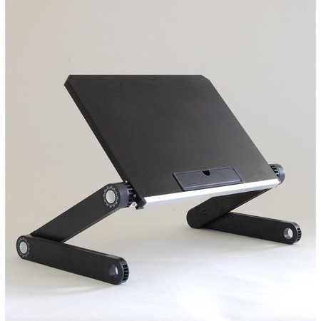 Uncaged Ergonomics 14X10 Lightweight Laptop Stand, WEL-BLACK WEL-BLACK